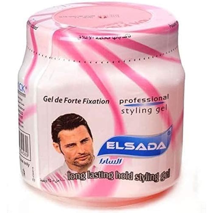 El Sada Professional Hair Gel Pink For Unisex - 1000Ml - Image 2